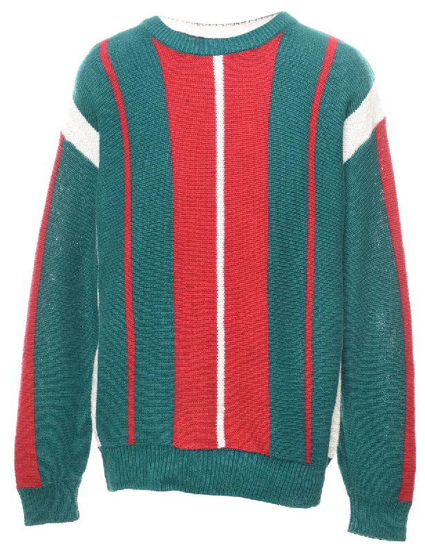 Striped Jumper - M