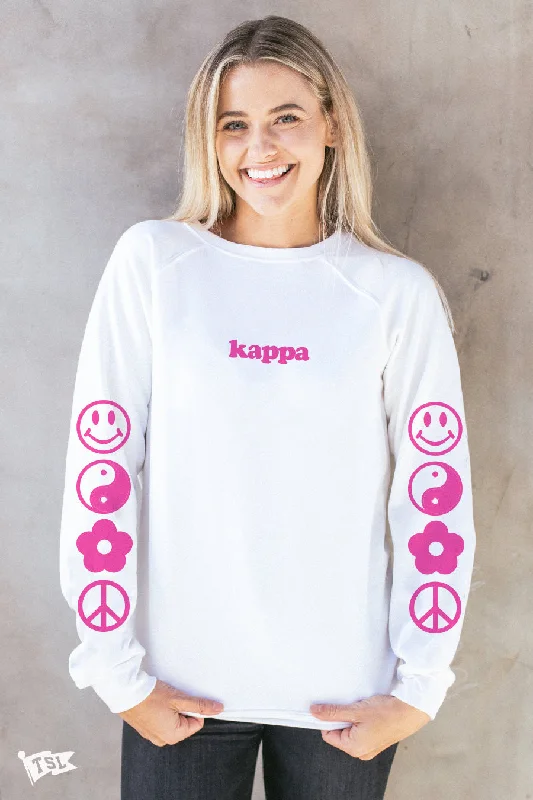 Kappa Kappa Gamma Icon Raglan Crewneck