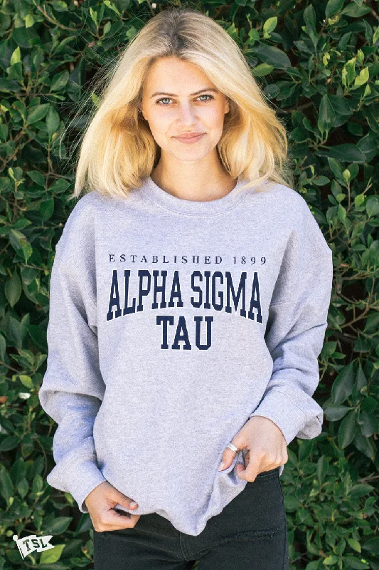 Alpha Sigma Tau Collegiate Crewneck