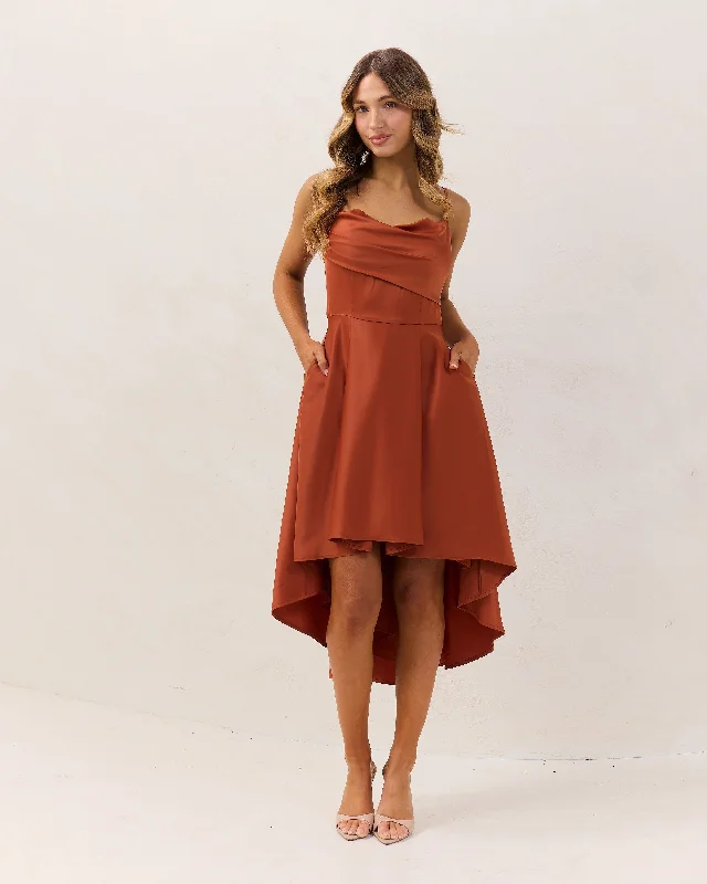 Marie Dress-Rust