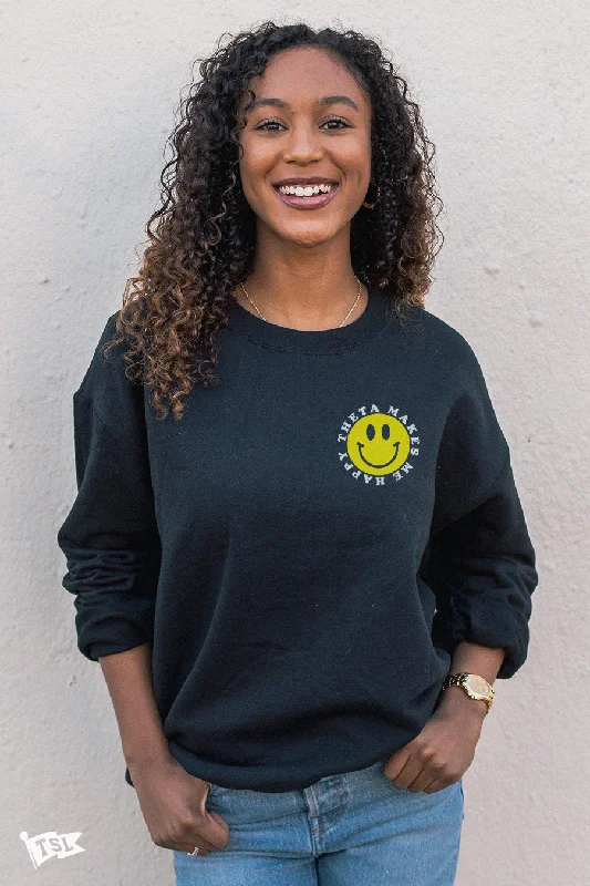 Kappa Alpha Theta Happy Crewneck