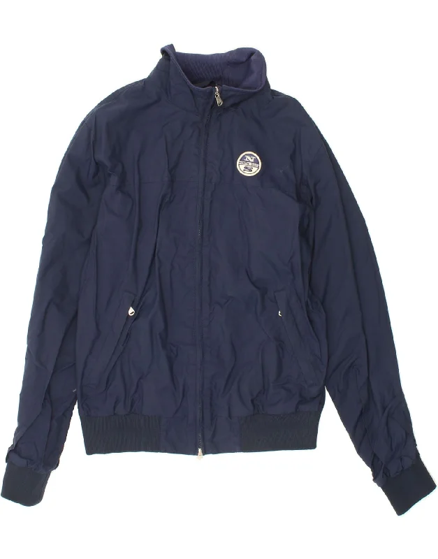 NORTH SAILS Womens Bomber Jacket UK 18 XL Navy Blue