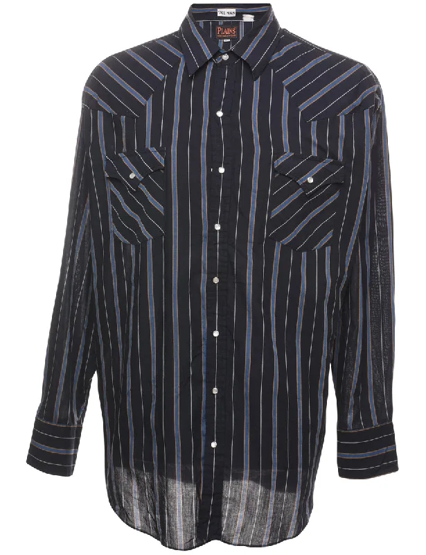 Striped Western Shirt - XL