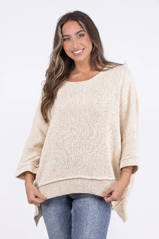 Stroll Simply Women's Slouchy Knit Sweater