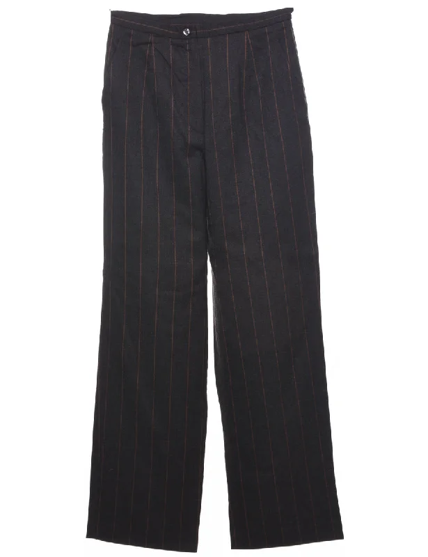 Striped Pattern Trousers - W27 L30