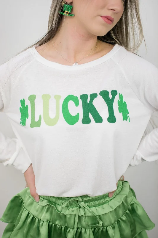 St.Patty Lucky Graphic Top