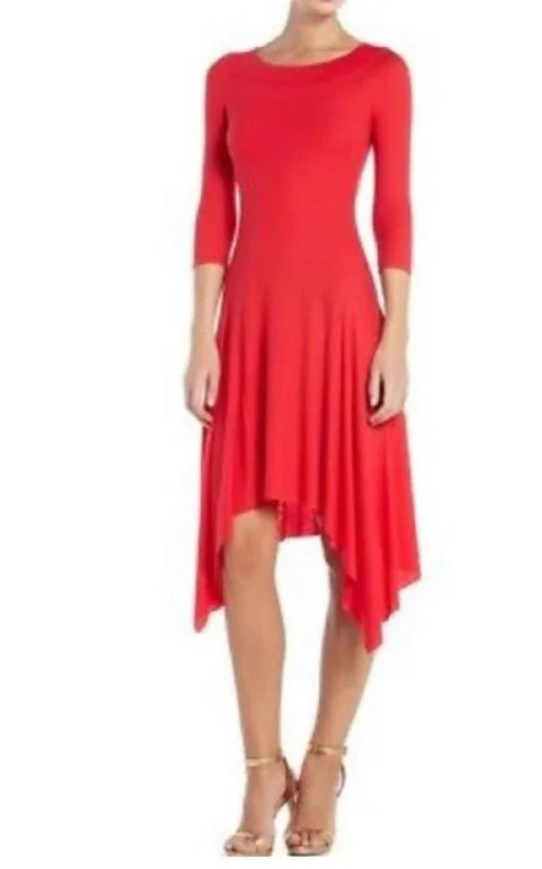 Bess Off-The-Shoulder Asymmetrical Dress