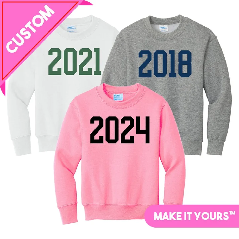 Kids Make It Yours™ 'Year' Crewneck Sweatshirt