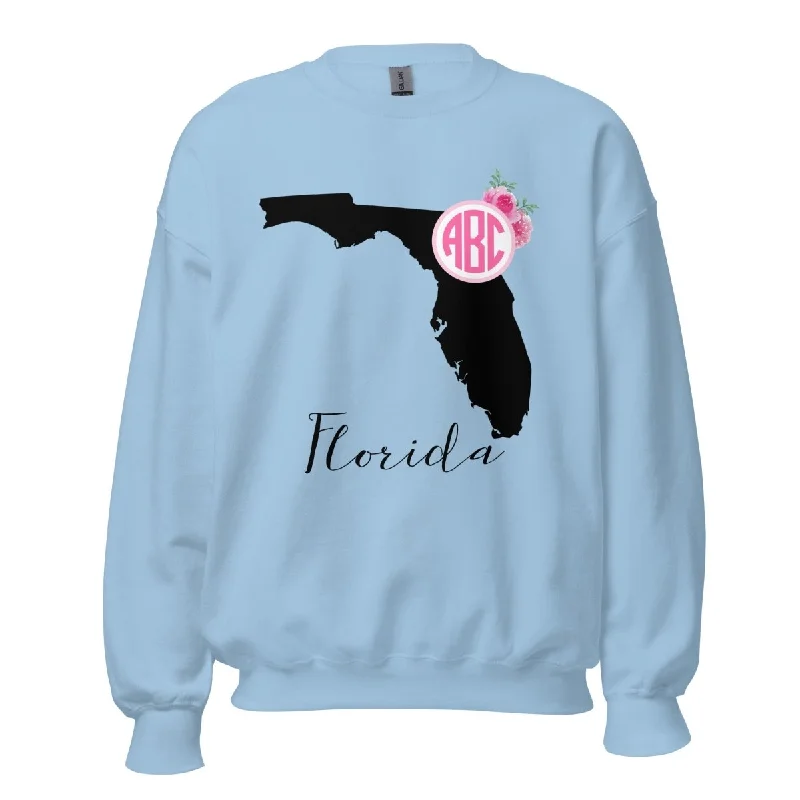 Monogrammed 'Florida State Pride' Crewneck Sweatshirt