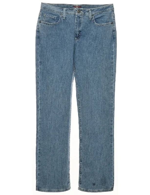 Straight Leg Wrangler Jeans - W32 L32