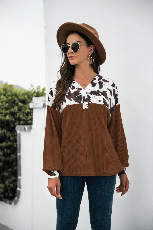 Julia Fashion - Cozy Comfortable Patterned T-Shirts