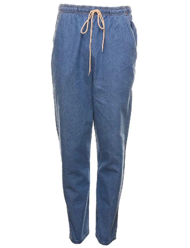 Tapered Denim Trousers - W28 L32