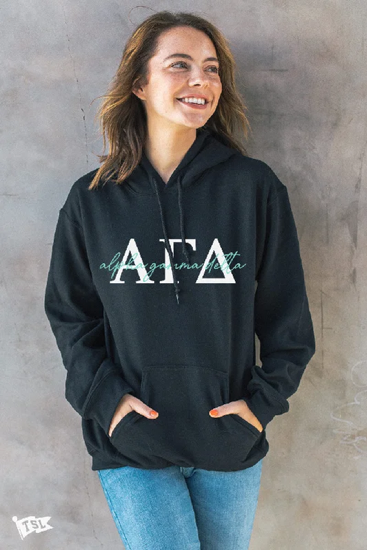 Alpha Gamma Delta Essential Hoodie