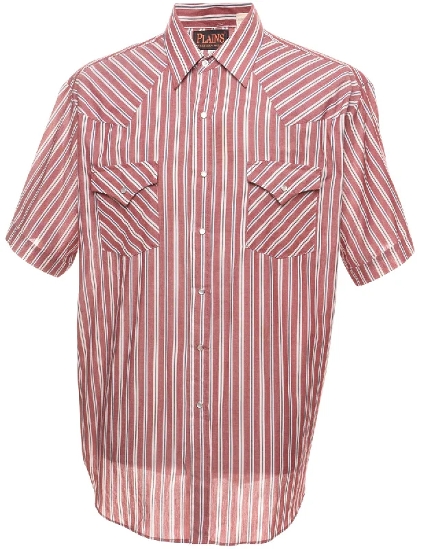 Striped Western Shirt - XL