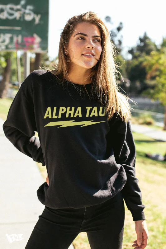 Alpha Sigma Tau Voltage Crewneck