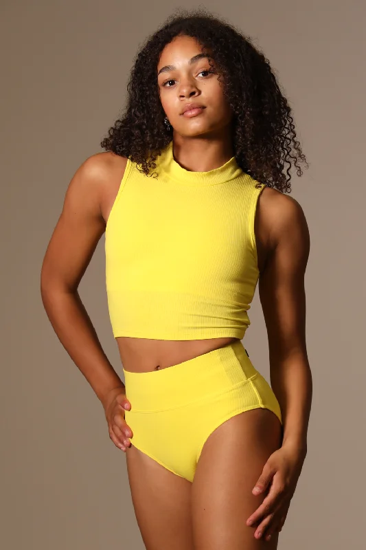 Authentic Crop - Lemon - FINAL SALE