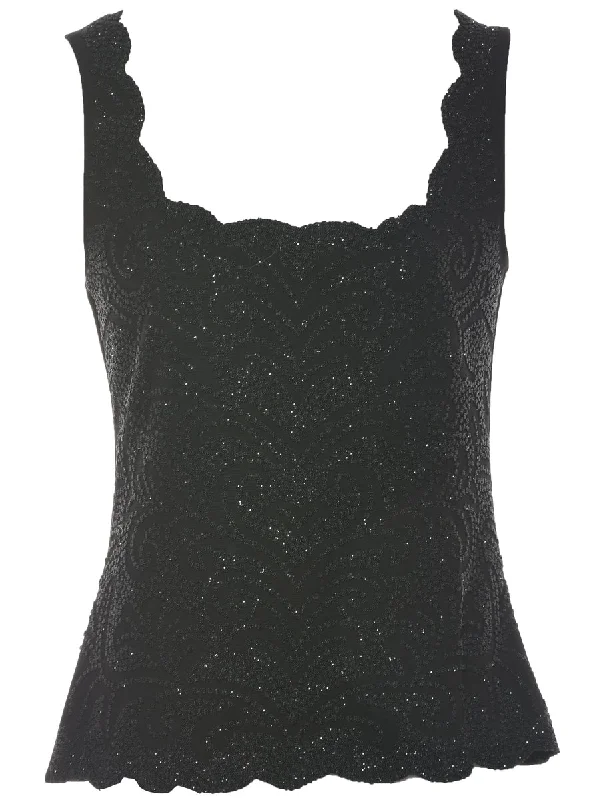 Studded Evening Top - S