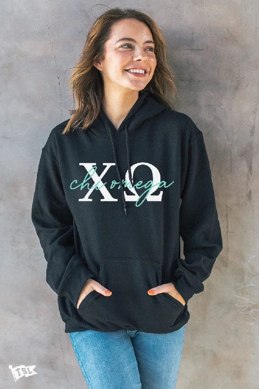 Chi Omega Essential Hoodie